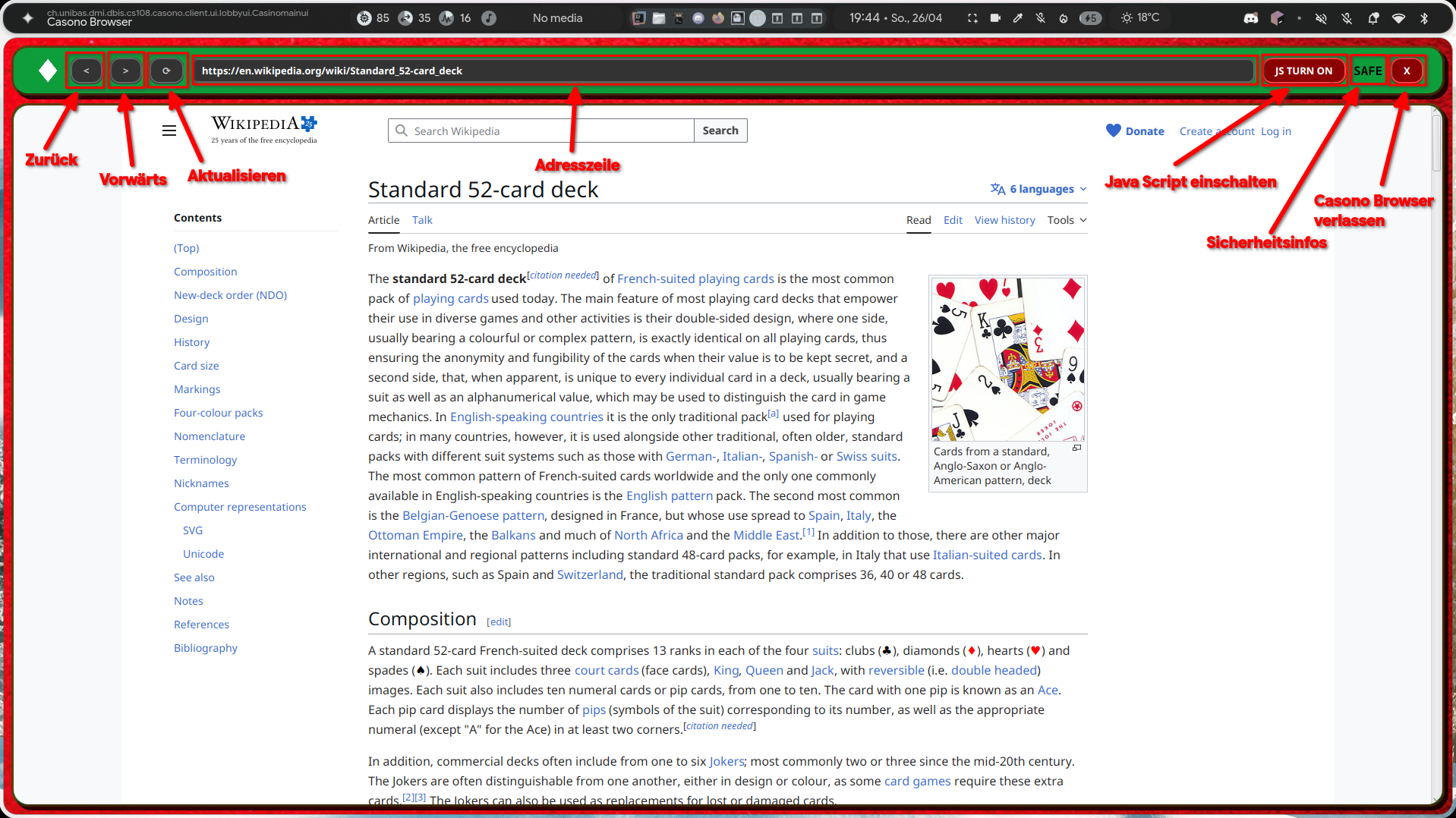 Casono Browser